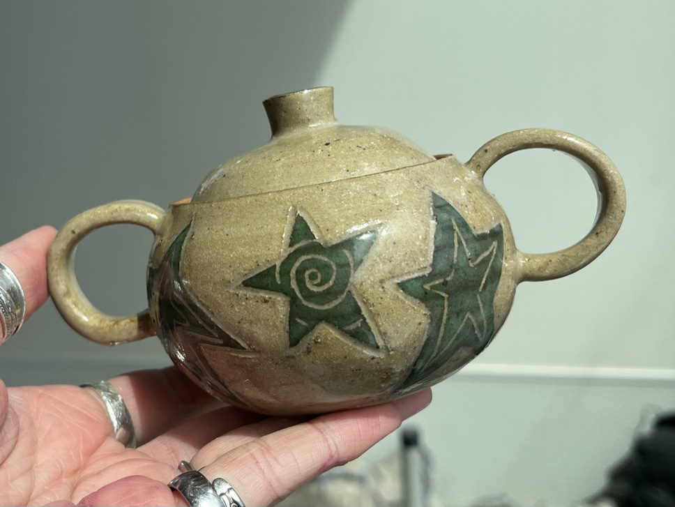 Two Handled Star Jar